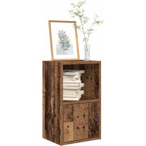 Bookcase Old Wood 31x24x52 cm Engineered Wood Vidaxl Bookcase Old Wood 31x24x52 cm Engineered Wood Vidaxl