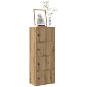 Vidaxl - Bookcase Artisan Oak 40x24x102 cm Engineered Wood Vidaxl - Bookcase Artisan Oak 40x24x102 cm Engineered Wood