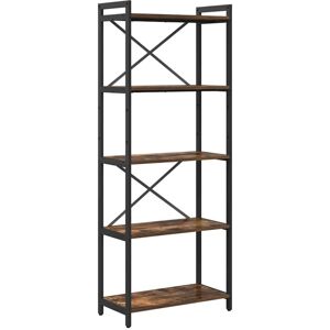 Bookcase Smoked oak 60 x 30 x 153 cm Engineered wood Vidaxl Bookcase Smoked oak 60 x 30 x 153 cm Engineered wood Vidaxl