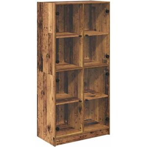 Highboard Old Wood 68 x 37 x 142 cm Engineered Wood vidaXL Highboard Old Wood 68 x 37 x 142 cm Engineered Wood vidaXL