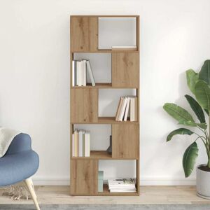Vidaxl - Bookshelf Artisan oak Particle board 60 x 24 x 155 cm Bookshelf Vidaxl - Bookshelf Artisan oak Particle board 60 x 24 x 155 cm Bookshelf