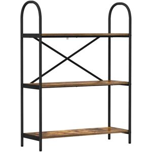 Bookshelf Smoked oak 80 x 30 x 109 cm Engineered wood vidaXL Bookshelf Smoked oak 80 x 30 x 109 cm Engineered wood vidaXL