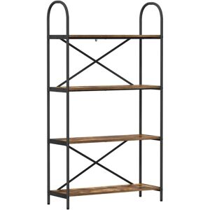 Bookshelf Smoked oak 80 x 30 x 146 cm Engineered wood vidaXL Bookshelf Smoked oak 80 x 30 x 146 cm Engineered wood vidaXL