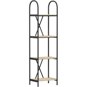 Bookshelf Sonoma oak 40 x 30 x 146 cm Engineered wood vidaXL Bookshelf Sonoma oak 40 x 30 x 146 cm Engineered wood vidaXL