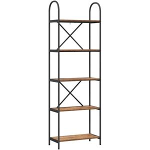 Bookshelf Old wood 60 x 30 x 183 cm Engineered wood vidaXL Bookshelf Old wood 60 x 30 x 183 cm Engineered wood vidaXL