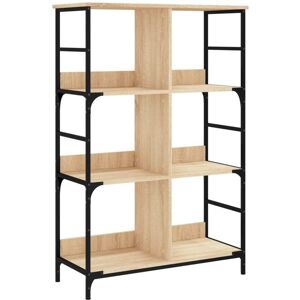 Vidaxl - Bookshelf Sonoma Oak 78.5x33x117.5 cm Engineered Wood Vidaxl - Bookshelf Sonoma Oak 78.5x33x117.5 cm Engineered Wood