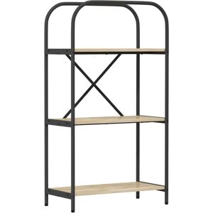 Bookshelf Sonoma oak 60 x 30 x 109 cm Engineered wood vidaXL Bookshelf Sonoma oak 60 x 30 x 109 cm Engineered wood vidaXL