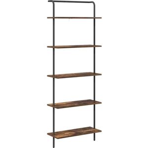 Bookshelf Smoked oak 60 x 24 x 168 cm Engineered wood vidaXL Bookshelf Smoked oak 60 x 24 x 168 cm Engineered wood vidaXL