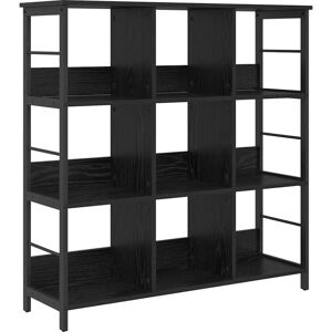 Bookshelf Black Oak 102 x 32 x 104.5 cm Engineered Wood vidaXL Bookshelf Black Oak 102 x 32 x 104.5 cm Engineered Wood vidaXL
