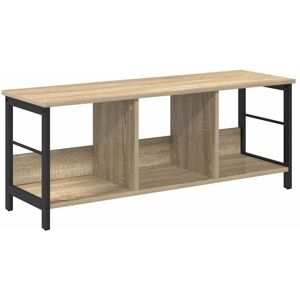 Bookshelf Sonoma Oak 102 x 32 x 40.5 cm Engineered Wood vidaXL Bookshelf Sonoma Oak 102 x 32 x 40.5 cm Engineered Wood vidaXL