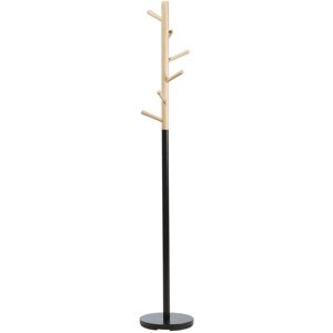 Beliani Coat Stand Black and Brown - Coat Stand Beliani Coat Stand Black and Brown - Coat Stand