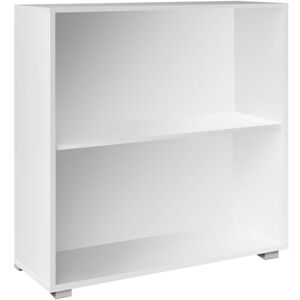 Deuba - casaria Vela Bookshelf 2/ 3/ 5 Tier Modern Side Cabinet Bookcase Wooden Storage Unit Oak or White 2 Shelf White Deuba - casaria Vela Bookshelf 2/ 3/ 5 Tier Modern Side Cabinet Bookcase Wooden Storage Unit Oak or White 2 Shelf White