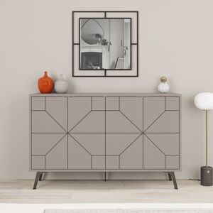 Decortie Dune Console Sideboard Display Unit - Mocha Grey Decortie Dune Console Sideboard Display Unit - Mocha Grey