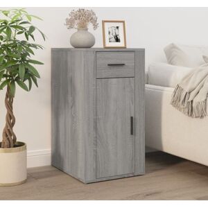Desk Cabinet Grey Sonoma 40x49x75 cm Engineered Wood Vidaxl Desk Cabinet Grey Sonoma 40x49x75 cm Engineered Wood Vidaxl