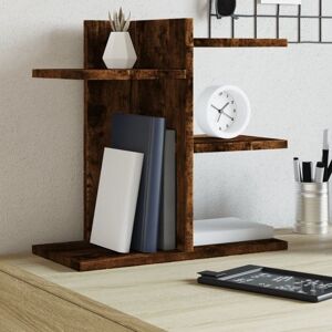 Desk Organiser Smoked Oak 42x21.5x42 cm Engineered wood Vidaxl Desk Organiser Smoked Oak 42x21.5x42 cm Engineered wood Vidaxl