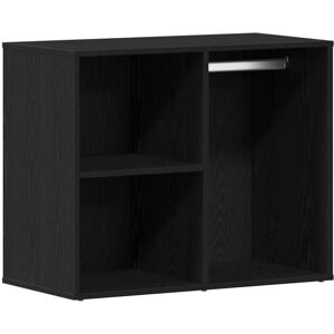 Vidaxl - Black Oak Cosmetic Cabinet - 80x40x65 cm, Made from Engineered Wood Vidaxl - Black Oak Cosmetic Cabinet - 80x40x65 cm, Made from Engineered Wood