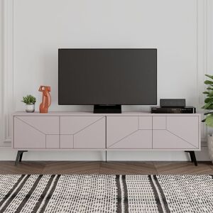 Decortie Dune Modern TV Stand Multimedia Centre TV Unit Mocha Grey With Storage Cabinet 180cm Decortie Dune Modern TV Stand Multimedia Centre TV Unit Mocha Grey With Storage Cabinet 180cm