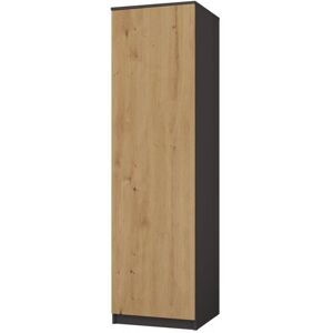 TOPESHOP Esme - Scandinavian Style Wardrobe - 50x50x180 - 1 Door TOPESHOP Esme - Scandinavian Style Wardrobe - 50x50x180 - 1 Door