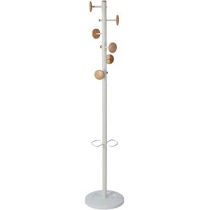 Alba Music Coat Stand Wood White Alba Music Coat Stand Wood White