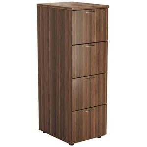 Jemini - 4 Drw Filing Cab Walnut - KF78954 Jemini - 4 Drw Filing Cab Walnut - KF78954