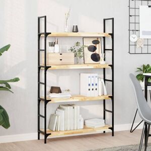 vidaXL Model 100x20x4 cm Unfinished Solid Wood Acacia Floating Shelves vidaXL Model 100x20x4 cm Unfinished Solid Wood Acacia Floating Shelves