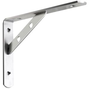 Alwaysh - Floating Shelf Brackets, Stainless Steel 90 Degree Triangular Wall Shelf Bracket, 2 Pcs 15cm Alwaysh - Floating Shelf Brackets, Stainless Steel 90 Degree Triangular Wall Shelf Bracket, 2 Pcs 15cm