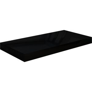 vidaXL 323766 Black MDF Wall Shelf - Shelf vidaXL 323766 Black MDF Wall Shelf - Shelf