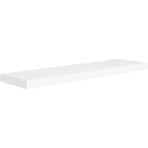 Floating Wall Shelf White 90x23.5x3.8 cm mdf Vidaxl Floating Wall Shelf White 90x23.5x3.8 cm mdf Vidaxl