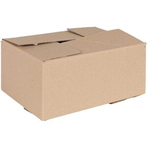 Folding Box 50 pcs Brown 30 x 21.5 x 14 cm Cardboard Vidaxl Folding Box 50 pcs Brown 30 x 21.5 x 14 cm Cardboard Vidaxl
