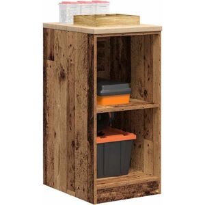 Vidaxl - Garage Storage Cabinet Old Wood 40x51x85 cm Solid Wood Pine Vidaxl - Garage Storage Cabinet Old Wood 40x51x85 cm Solid Wood Pine