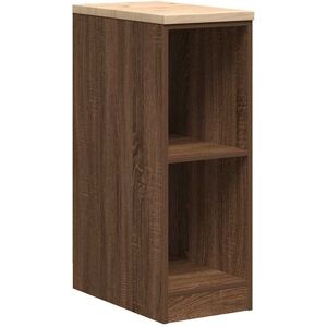 Vidaxl - Garage Storage Cabinet Brown Oak 30x51x85 cm Solid Wood Pine Vidaxl - Garage Storage Cabinet Brown Oak 30x51x85 cm Solid Wood Pine