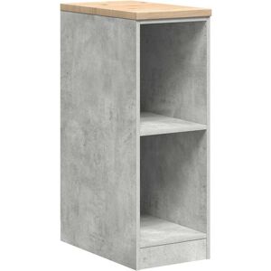Vidaxl - Garage Storage Cabinet Concrete Grey 30x51x85 cm Solid Wood Pine Vidaxl - Garage Storage Cabinet Concrete Grey 30x51x85 cm Solid Wood Pine