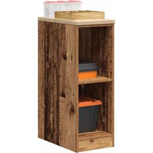 Vidaxl - Garage Storage Cabinet Old Wood 30x51x85 cm Solid Wood Pine Vidaxl - Garage Storage Cabinet Old Wood 30x51x85 cm Solid Wood Pine