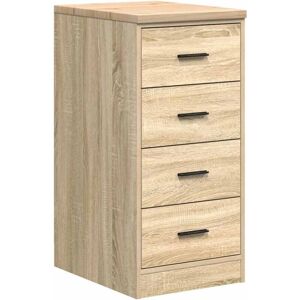 Garage Storage Cabinet Sonoma Oak 40x51x85 cm Solid Wood Pine vidaXL Garage Storage Cabinet Sonoma Oak 40x51x85 cm Solid Wood Pine vidaXL