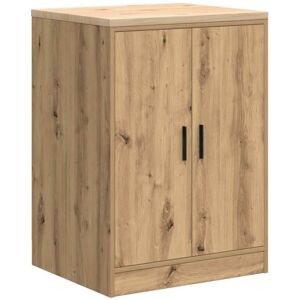 vidaXL Artisan Oak Garage Storage Cabinet - Storage Cabinet vidaXL Artisan Oak Garage Storage Cabinet - Storage Cabinet