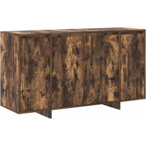 Sideboard Smoked oak 135 x 41 x 69 cm Engineered wood Vidaxl Sideboard Smoked oak 135 x 41 x 69 cm Engineered wood Vidaxl