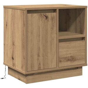Vidaxl - Bedside Cabinet Artisan oak 50 x 34.5 x 50 cm Engineered wood Vidaxl - Bedside Cabinet Artisan oak 50 x 34.5 x 50 cm Engineered wood