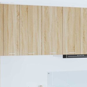 Hanging Cabinet Sonoma Oak 80 x 31 x 80 cm Engineered Wood vidaXL Hanging Cabinet Sonoma Oak 80 x 31 x 80 cm Engineered Wood vidaXL