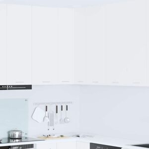 Hanging Cabinet White 57 x 57 x 100 cm Engineered Wood vidaXL Hanging Cabinet White 57 x 57 x 100 cm Engineered Wood vidaXL