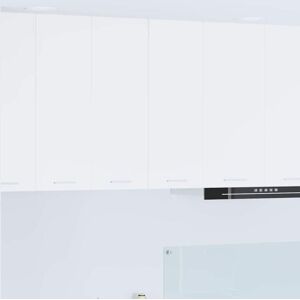 Hanging Cabinet with Shelf Riga 2 pcs White 30 x 31 x 80 cm vidaXL Hanging Cabinet with Shelf Riga 2 pcs White 30 x 31 x 80 cm vidaXL