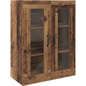 Hanging Wall Cabinet Brown 69.5 x 34 x 90 cm Engineered wood Vidaxl Hanging Wall Cabinet Brown 69.5 x 34 x 90 cm Engineered wood Vidaxl