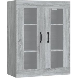 Hanging Wall Cabinet Grey Sonoma 69.5x34x90 cm vidaXL Hanging Wall Cabinet Grey Sonoma 69.5x34x90 cm vidaXL