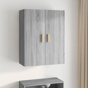 Hanging Wall Cabinet Grey Sonoma 69.5x34x90 cm vidaXL Hanging Wall Cabinet Grey Sonoma 69.5x34x90 cm vidaXL