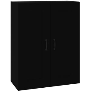 Hanging Wall Cabinet Black 69.5x32.5x90 cm Vidaxl Hanging Wall Cabinet Black 69.5x32.5x90 cm Vidaxl