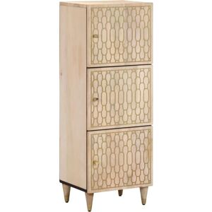Highboard 40x33x110 cm Solid Wood Mango vidaXL Highboard 40x33x110 cm Solid Wood Mango vidaXL