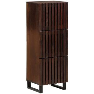 Highboard Brown 40x34x110 cm Solid Wood Mango vidaXL Highboard Brown 40x34x110 cm Solid Wood Mango vidaXL