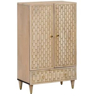 Highboard 60x33x100 cm Solid Wood Mango vidaXL Highboard 60x33x100 cm Solid Wood Mango vidaXL
