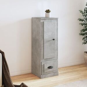 Highboard Concrete Grey 36x35.5x103.5 cm Engineered Wood Vidaxl Highboard Concrete Grey 36x35.5x103.5 cm Engineered Wood Vidaxl