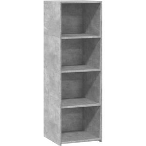 Highboard Concrete Grey 40x41x124 cm Engineered Wood Vidaxl Highboard Concrete Grey 40x41x124 cm Engineered Wood Vidaxl