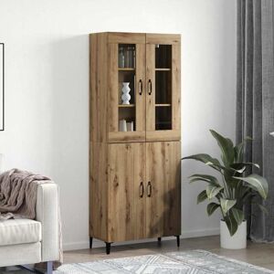 Vidaxl - Highboard 2 pcs Artisan oak 69.5 x 34 x 180 cm Engineered wood Vidaxl - Highboard 2 pcs Artisan oak 69.5 x 34 x 180 cm Engineered wood